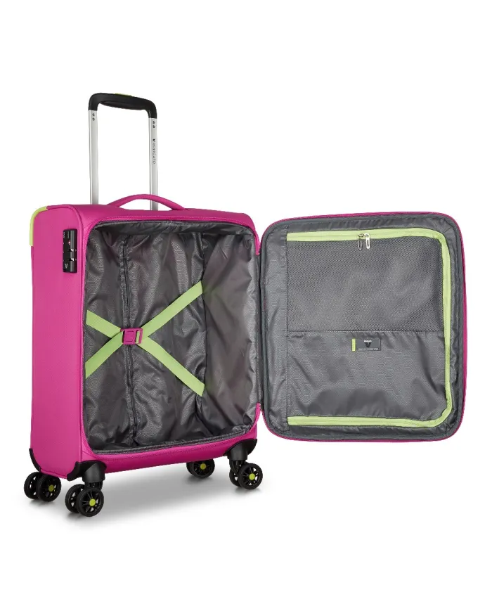 Roncato Trolley cabina 4 ruote Neon lite Fucsia