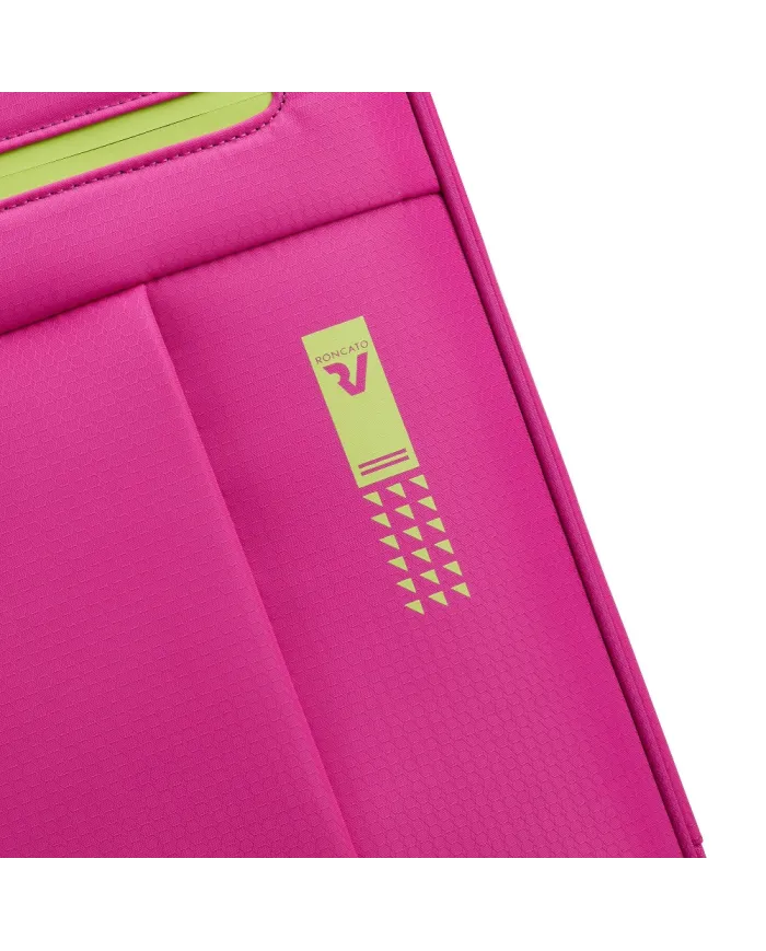 Roncato Trolley cabina 4 ruote Neon lite Fucsia