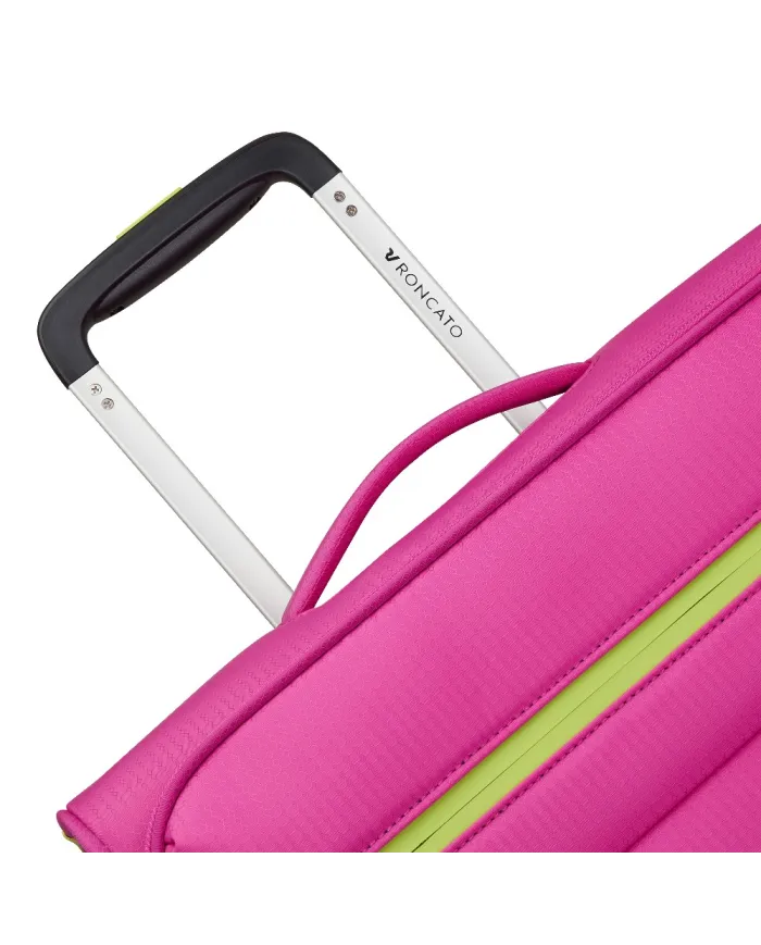 Roncato Trolley cabina 4 ruote Neon lite Fucsia