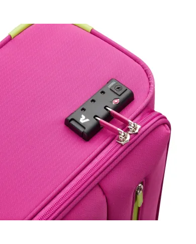 Roncato Trolley cabina 4 ruote Neon lite Fucsia