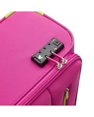 Roncato Trolley cabina 4 ruote Neon lite Fucsia
