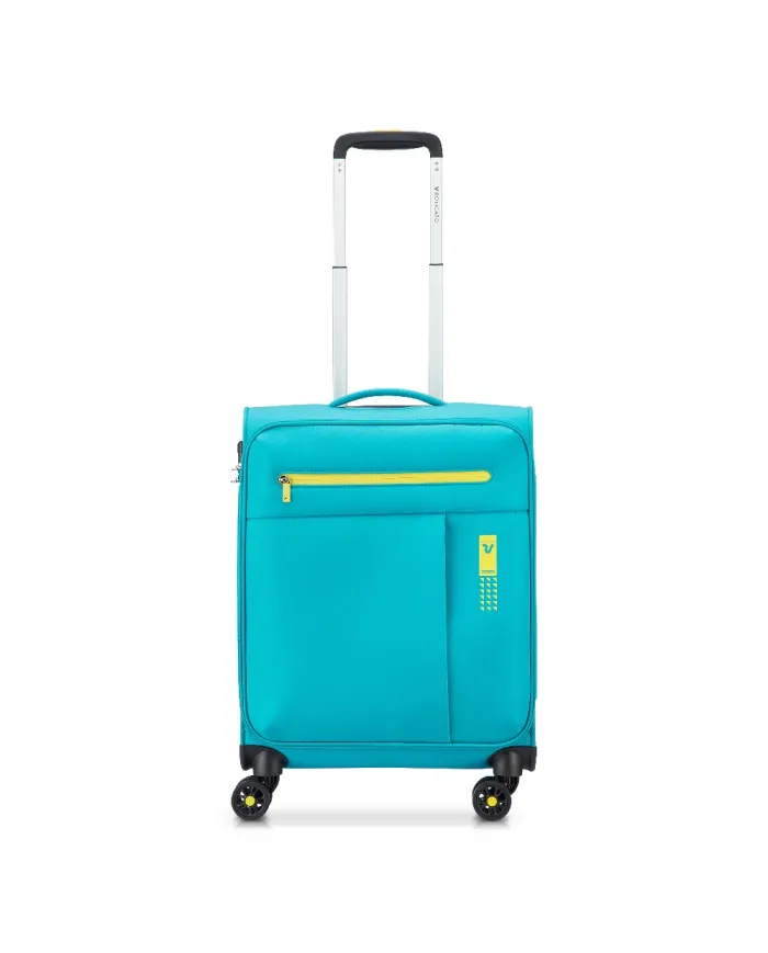 Roncato Trolley cabina 4 ruote Neon lite Turchese