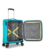 Roncato Trolley cabina 4 ruote Neon lite Turchese