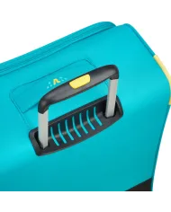 Roncato Trolley cabina 4 ruote Neon lite Turchese