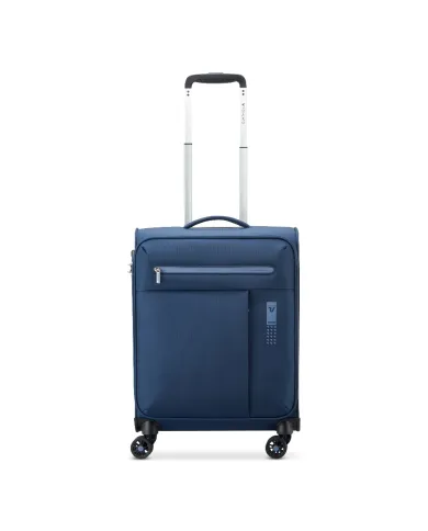 Roncato Trolley cabina 4 ruote Neon lite Blu