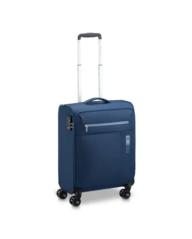 Roncato Trolley cabina 4 ruote Neon lite Blu