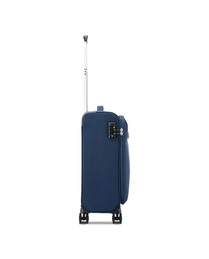 Roncato Trolley cabina 4 ruote Neon lite Blu