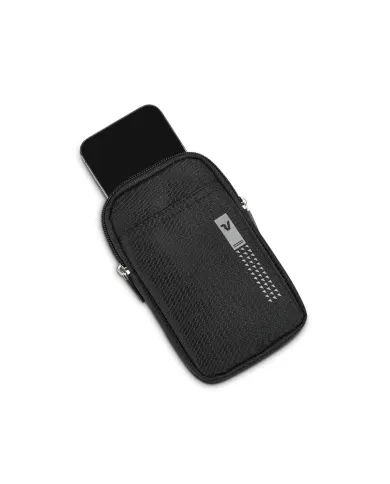 Roncato Porta smartphone con tracolla Lite Soft Nero
