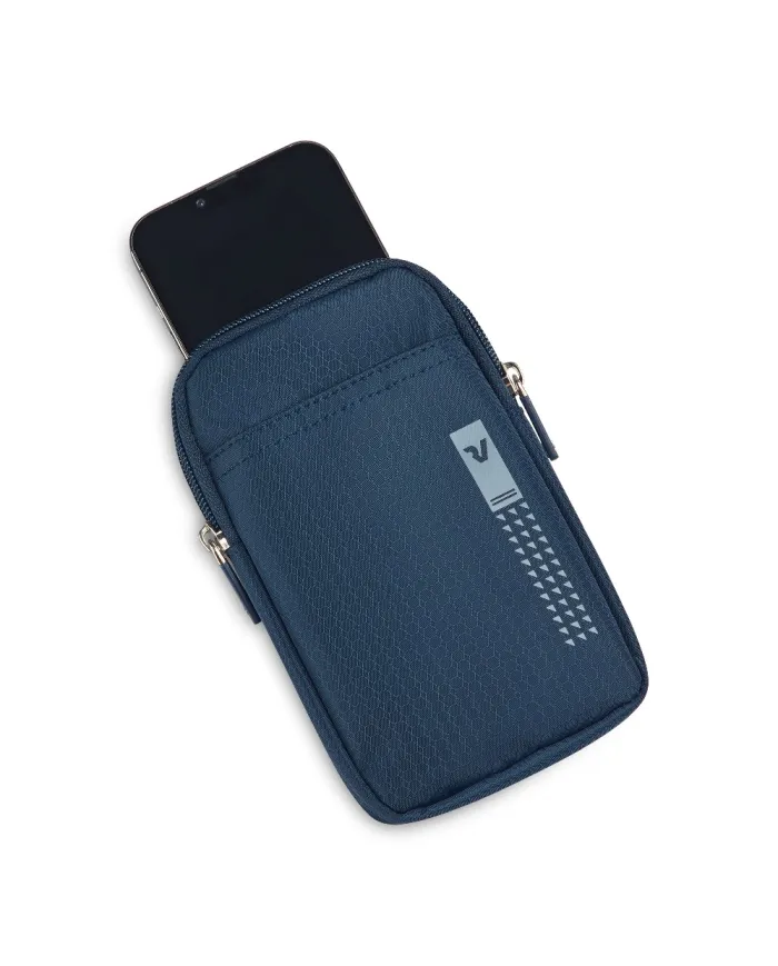 Roncato Porta smartphone con tracolla Lite Soft Blu