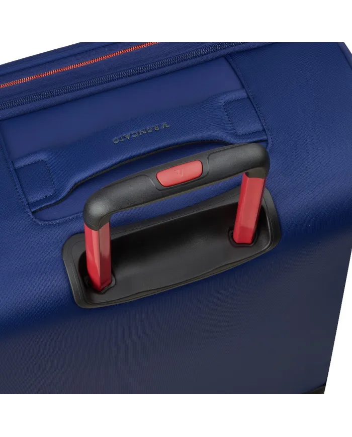 Roncato Trolley medio 4 ruote Move Blu/Rosso