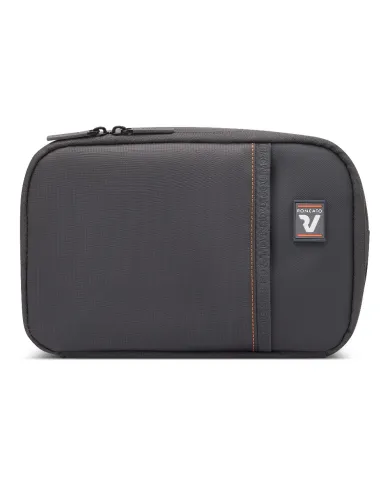 Roncato Necessaire in tessuto Move Antracite/Arancio