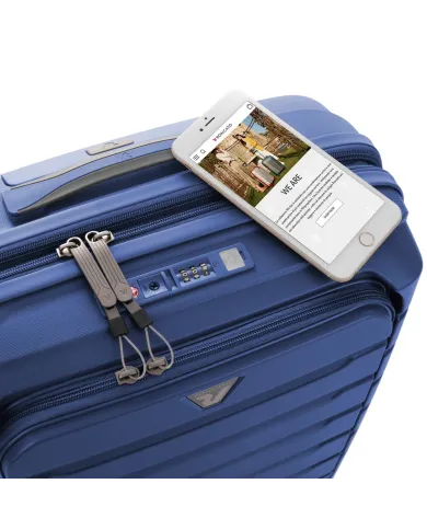 Roncato Trolley bagaglio a mano porta pc B-Flying Blu