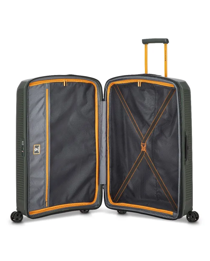 Roncato Trolley grande espandibile Arcade Verde militare