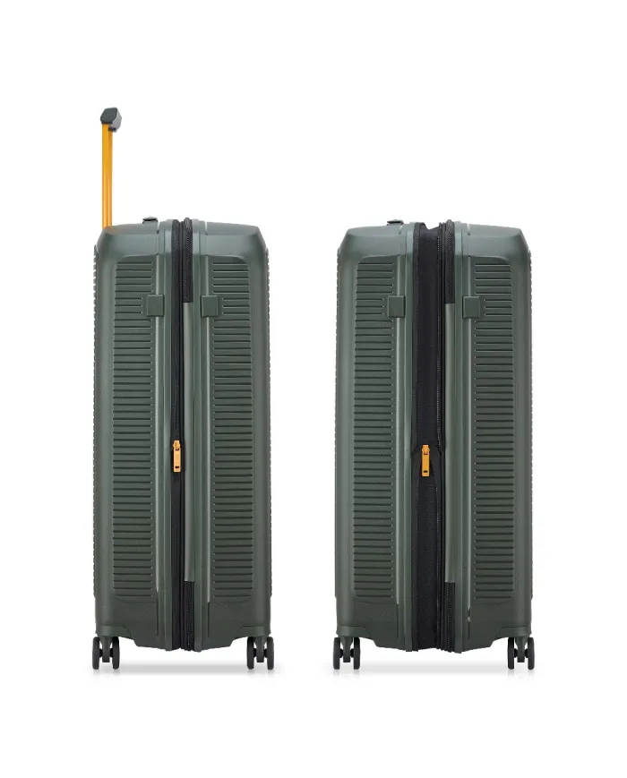 Roncato Trolley grande espandibile Arcade Verde militare