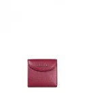 Visona Portafoglio piccolo in pelle Bordeaux