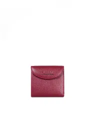 Visona Portafoglio piccolo in pelle Bordeaux