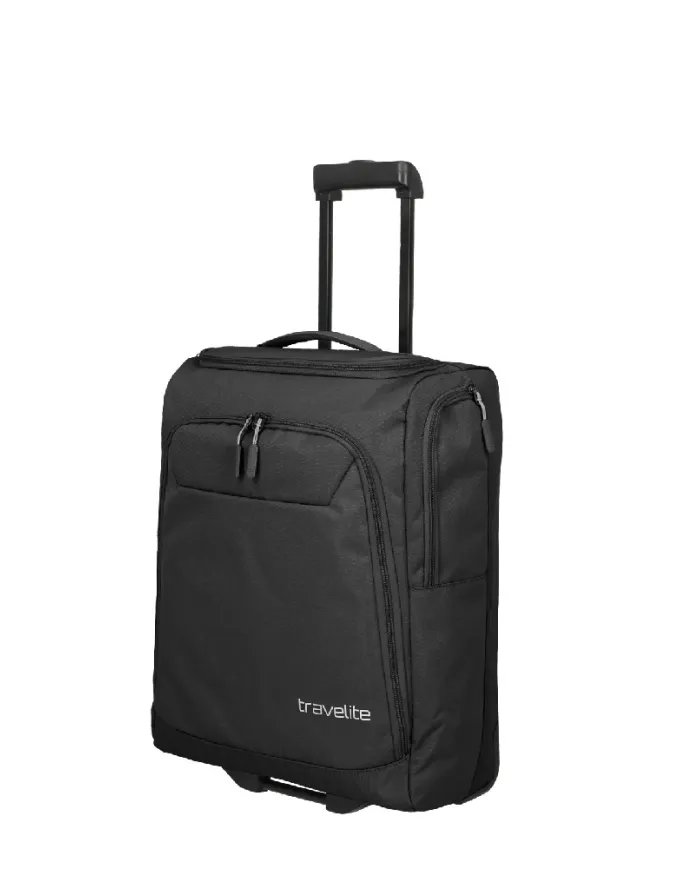 Travelite Trolley cabina Kick off Nero