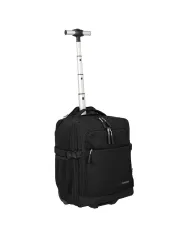 Travelite Trolley Zaino Underseat Kick Off Espandibile 40x30x20 Nero