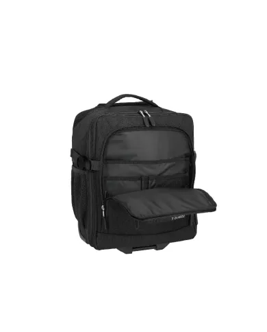 Travelite Trolley Zaino Underseat Kick Off Espandibile 40x30x20 Nero
