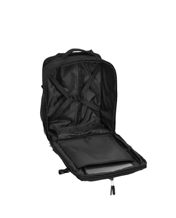 Travelite Trolley Zaino Underseat Kick Off Espandibile 40x30x20 Nero