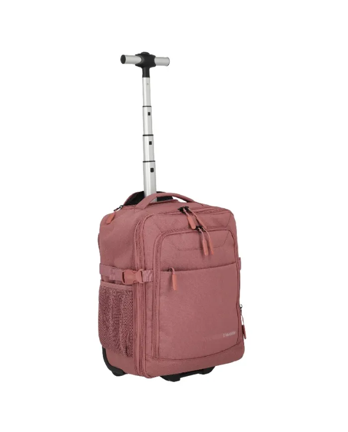 Travelite Trolley Zaino Underseat Kick Off Espandibile 40x30x20 Rosa