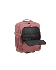 Travelite Trolley Zaino Underseat Kick Off Espandibile 40x30x20 Rosa