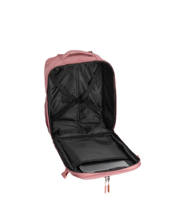 Travelite Trolley Zaino Underseat Kick Off Espandibile 40x30x20 Rosa