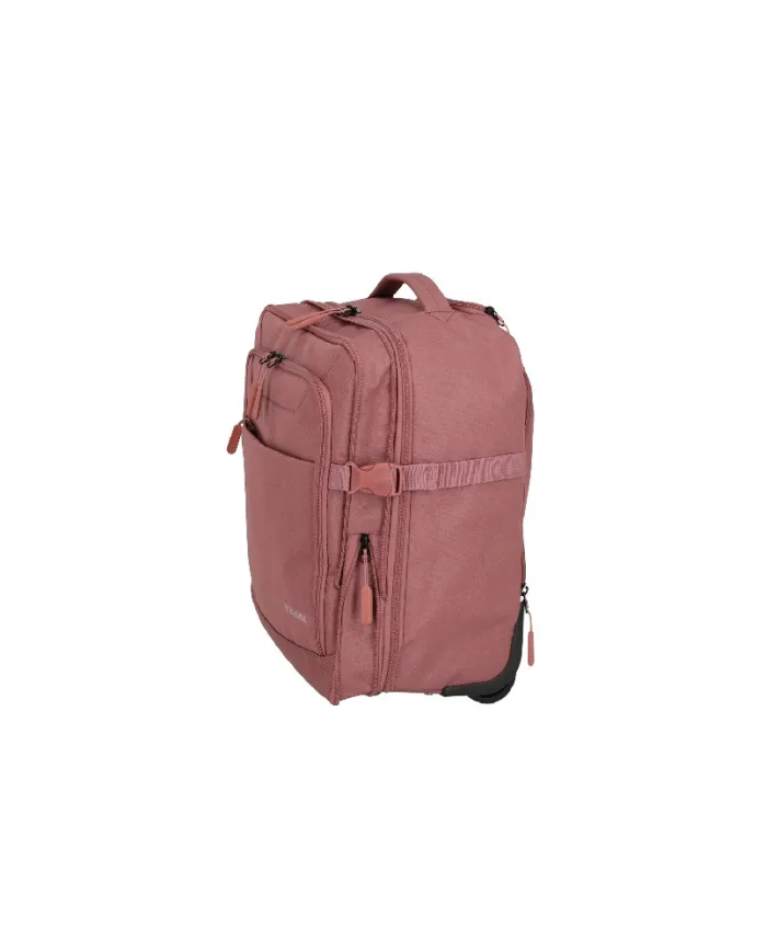 Travelite Trolley Zaino Underseat Kick Off Espandibile 40x30x20 Rosa