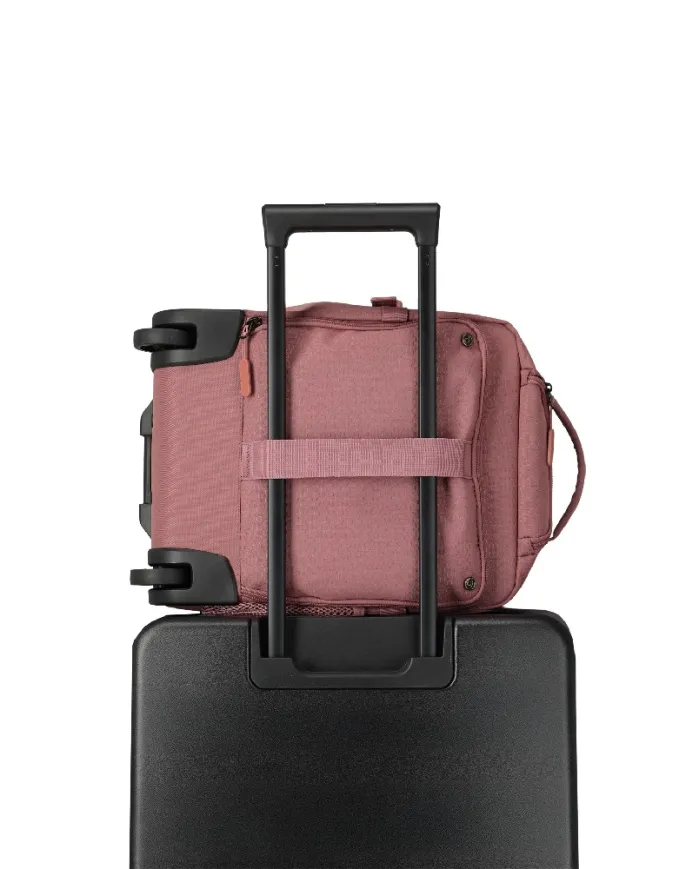 Travelite Trolley Zaino Underseat Kick Off Espandibile 40x30x20 Rosa