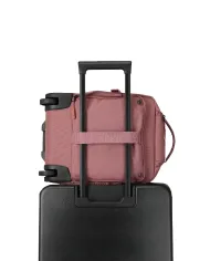 Travelite Trolley Zaino Underseat Kick Off Espandibile 40x30x20 Rosa