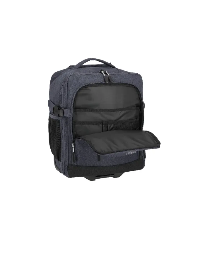 Travelite Trolley Zaino Underseat Kick Off Espandibile 40x30x20 Antracite