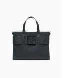 Armani Exchange Borsa a mano grande Nero