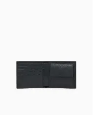 Armani Exchange Cofanetto regalo portafoglio e portachiavi Nero