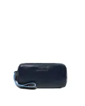 Piquadro Pochette in pelle , con tracolla sganciabile, Piquadro "Blue Square".