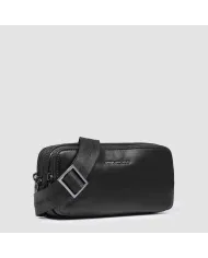 Piquadro Pochette uomo in pelle Nero