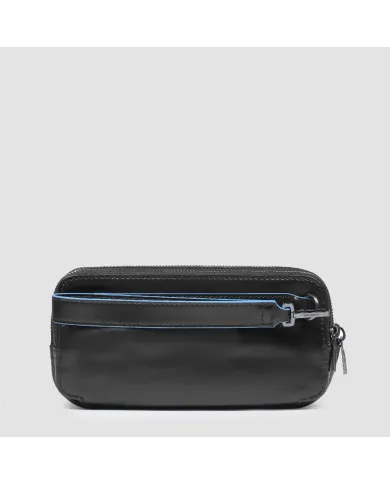 Piquadro Pochette uomo in pelle Nero