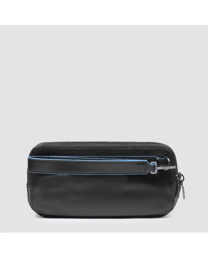 Piquadro Pochette uomo in pelle Nero