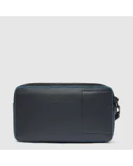 Piquadro Pochette uomo in pelle Atlas Nero