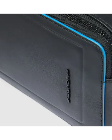 Piquadro Pochette uomo in pelle Atlas Nero