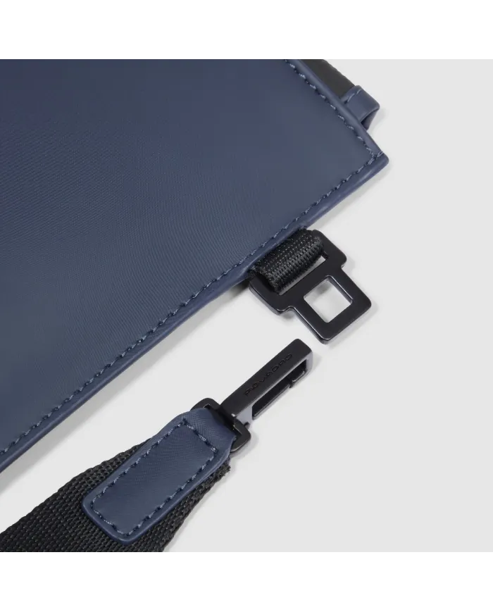 Piquadro Pochette tessuto impermeabile Blu