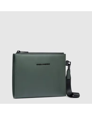 Piquadro Pochette tessuto impermeabile Verde