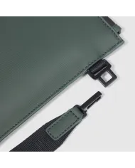 Piquadro Pochette tessuto impermeabile Verde