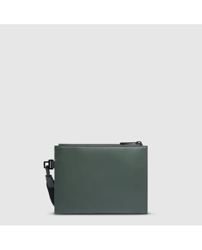 Piquadro Pochette piccola impermeabile Verde