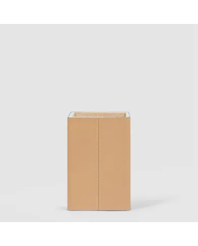 Piquadro Porta penne in pelle Atlas Cuoio