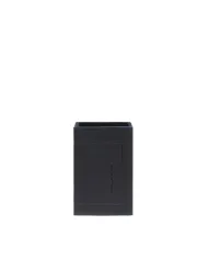 Piquadro Porta penne in pelle Atlas Nero