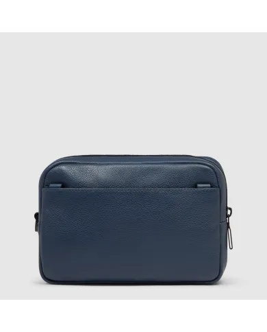 Piquadro Pochette in pelle Ael Blu