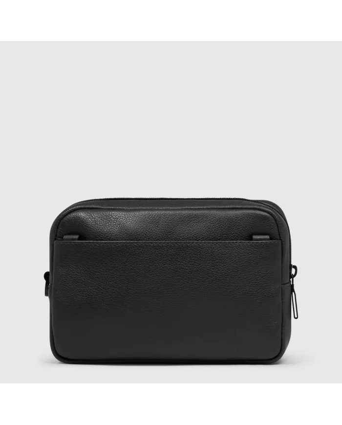 Piquadro Pochette in pelle Ael Nero