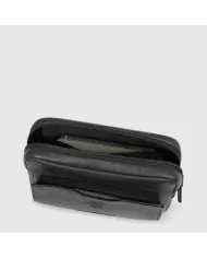 Piquadro Pochette in pelle Ael Nero