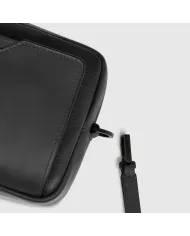 Piquadro Pochette in pelle Ael Nero