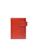 Piquadro Agenda organizer in pelle"Blue square". Cuoio